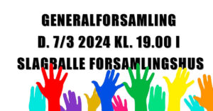 Generalforsamling i Slagballe Forsamlingshus